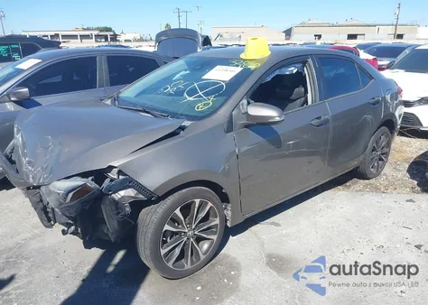 2017 Toyota Corolla Se from USA, damaged, VIN 2T1BURHE5HC841184